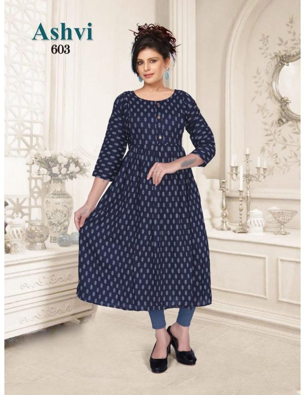 Beauty Queen Ashvi vol 6 catalog feeding kurtis india