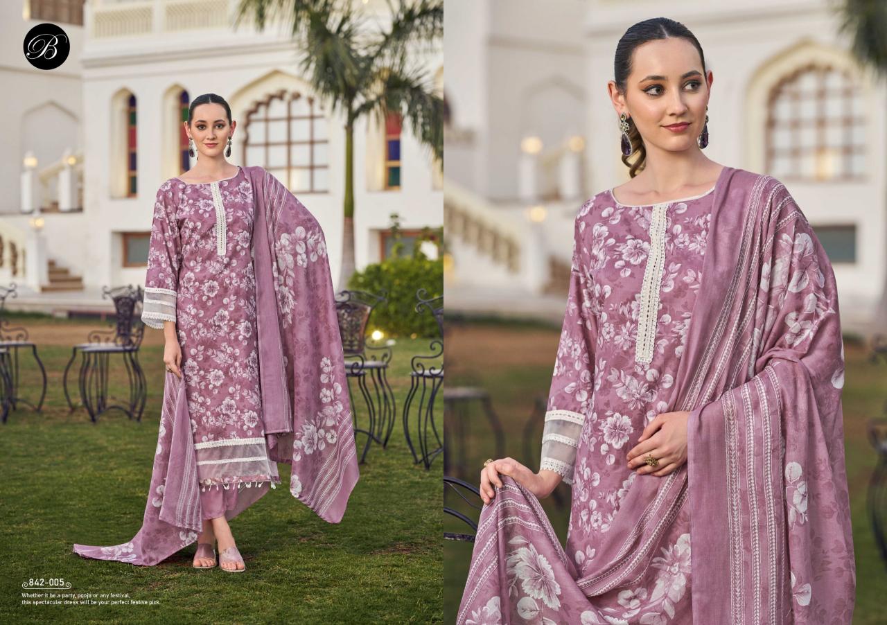 Belliza Flamingo Vol 2 Catalog cotton dress material wholesale market in surat
