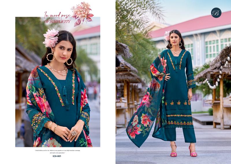 Belliza Majestic Catalog dress suit material surat