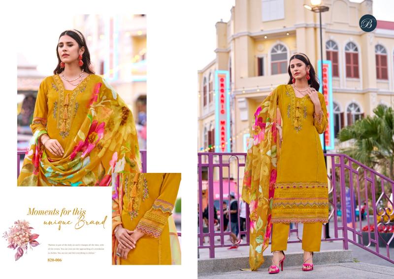 Belliza Majestic Catalog dress suit material surat