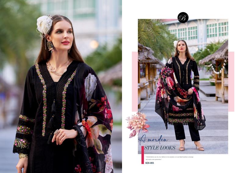 Belliza Majestic Catalog dress suit material surat