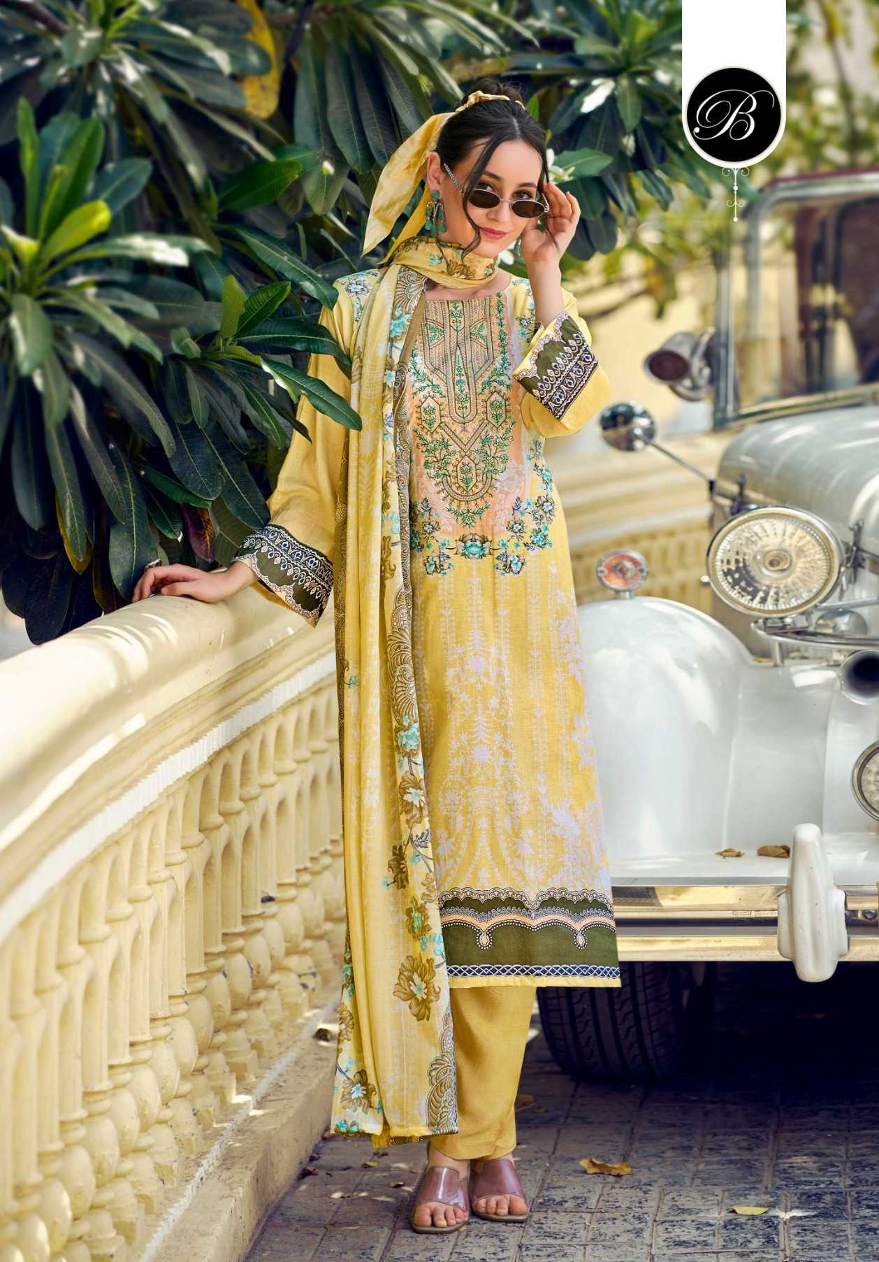 Belliza Naira Vol 106 catalog cotton dress material manufacturer in surat