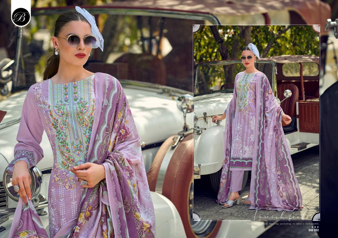 Belliza Naira Vol 106 catalog cotton dress material manufacturer in surat