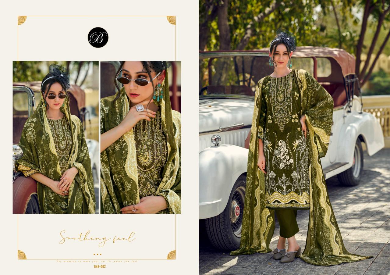 Belliza Naira Vol 106 catalog cotton dress material manufacturer in surat