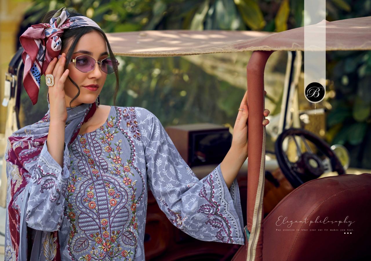 Belliza Naira Vol 106 catalog cotton dress material manufacturer in surat