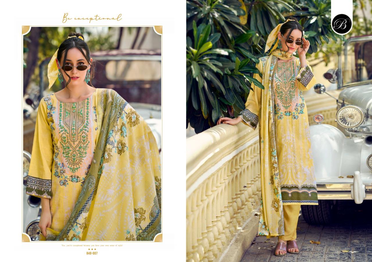 Belliza Naira Vol 106 catalog cotton dress material manufacturer in surat