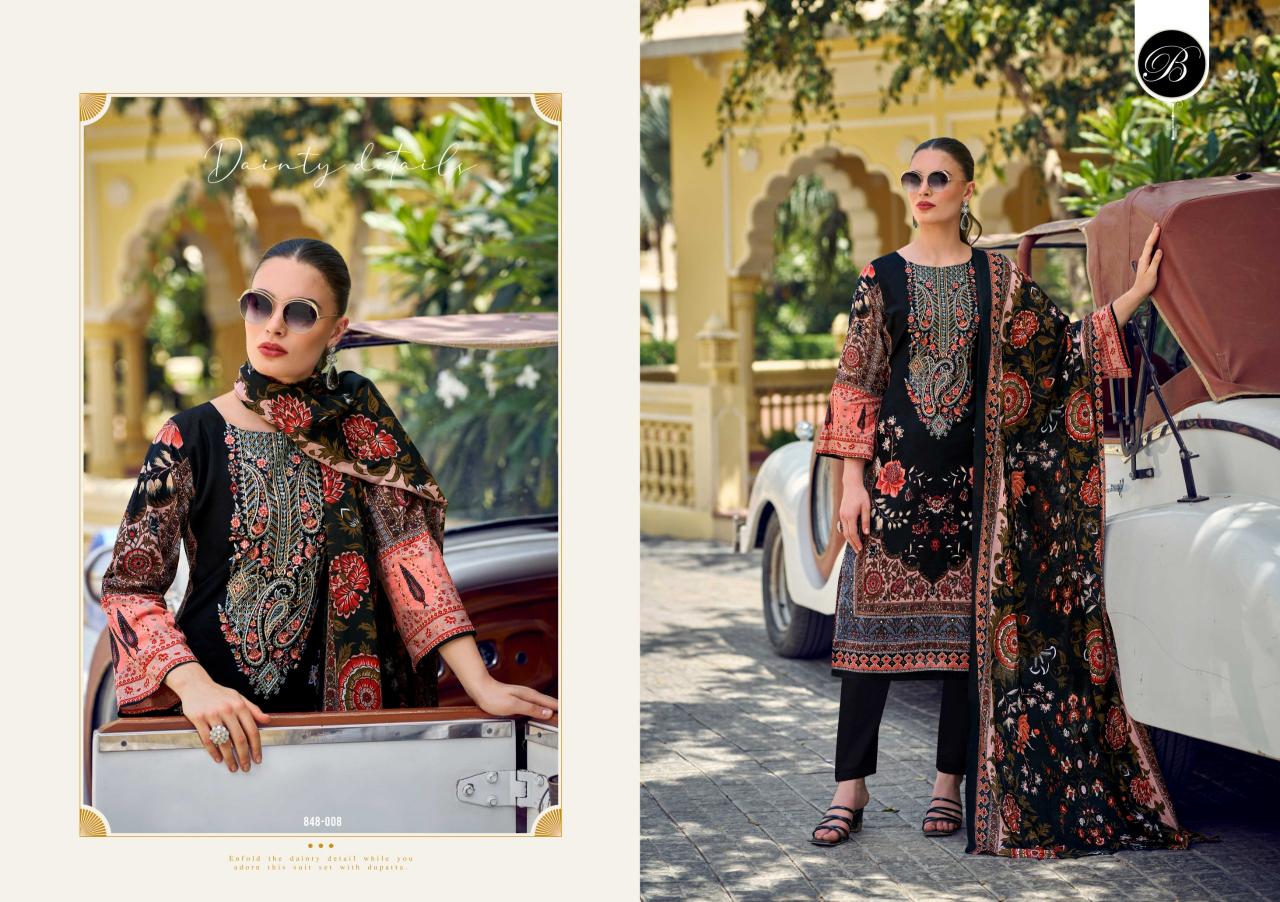 Belliza Naira Vol 106 catalog cotton dress material manufacturer in surat