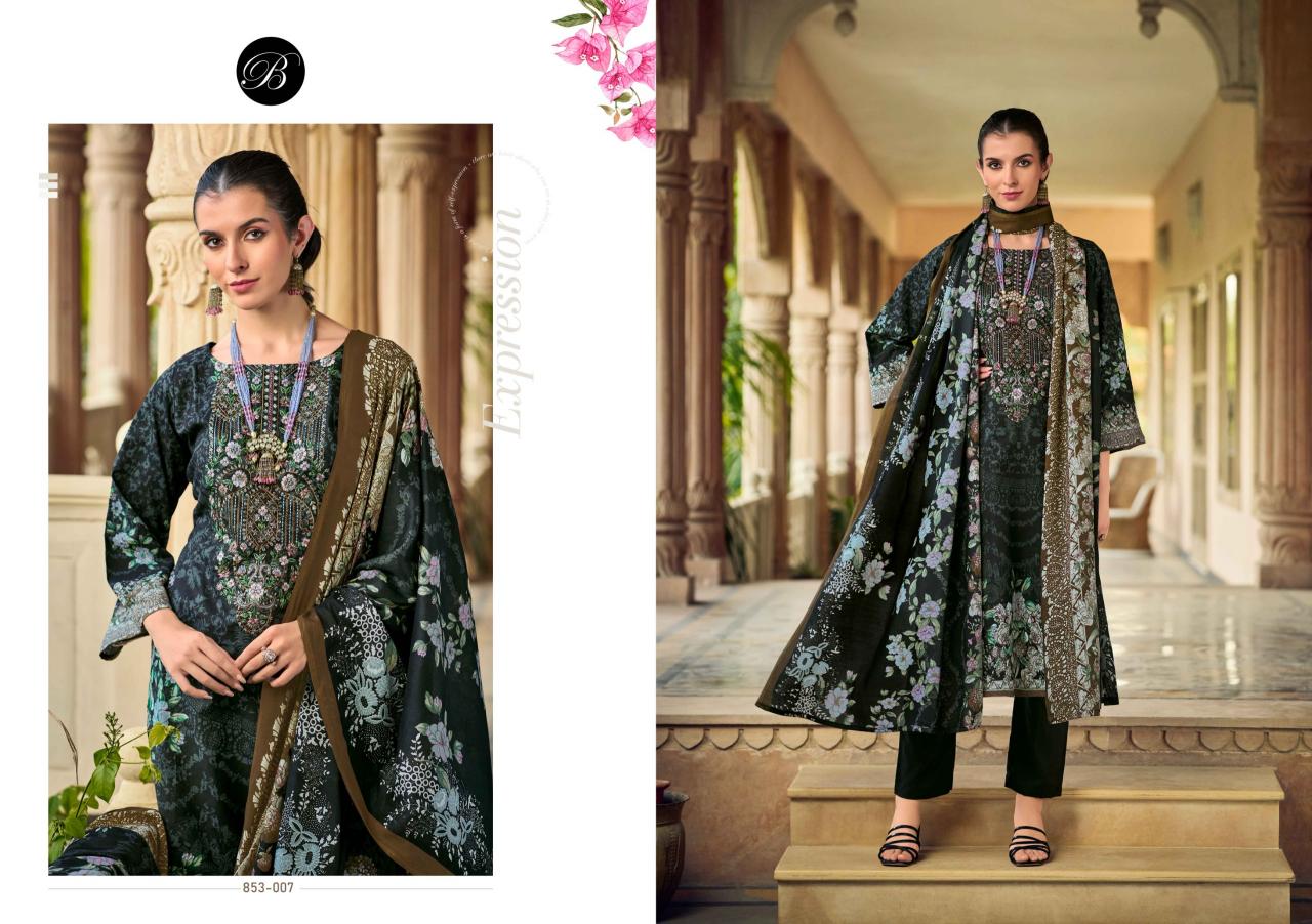 Belliza Naira Vol 107 catalog pure cotton dress material in surat