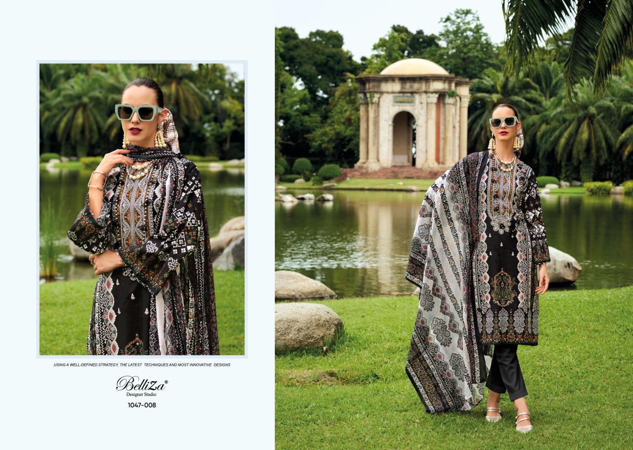 Belliza Naira Vol 108 catalog cotton dress material wholesale market in surat