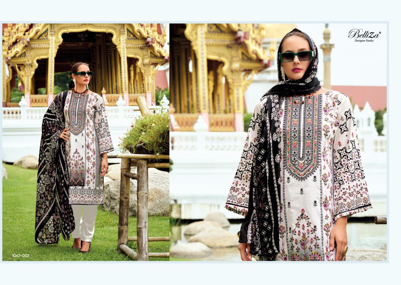Belliza Naira Vol 108 catalog cotton dress material wholesale market in surat
