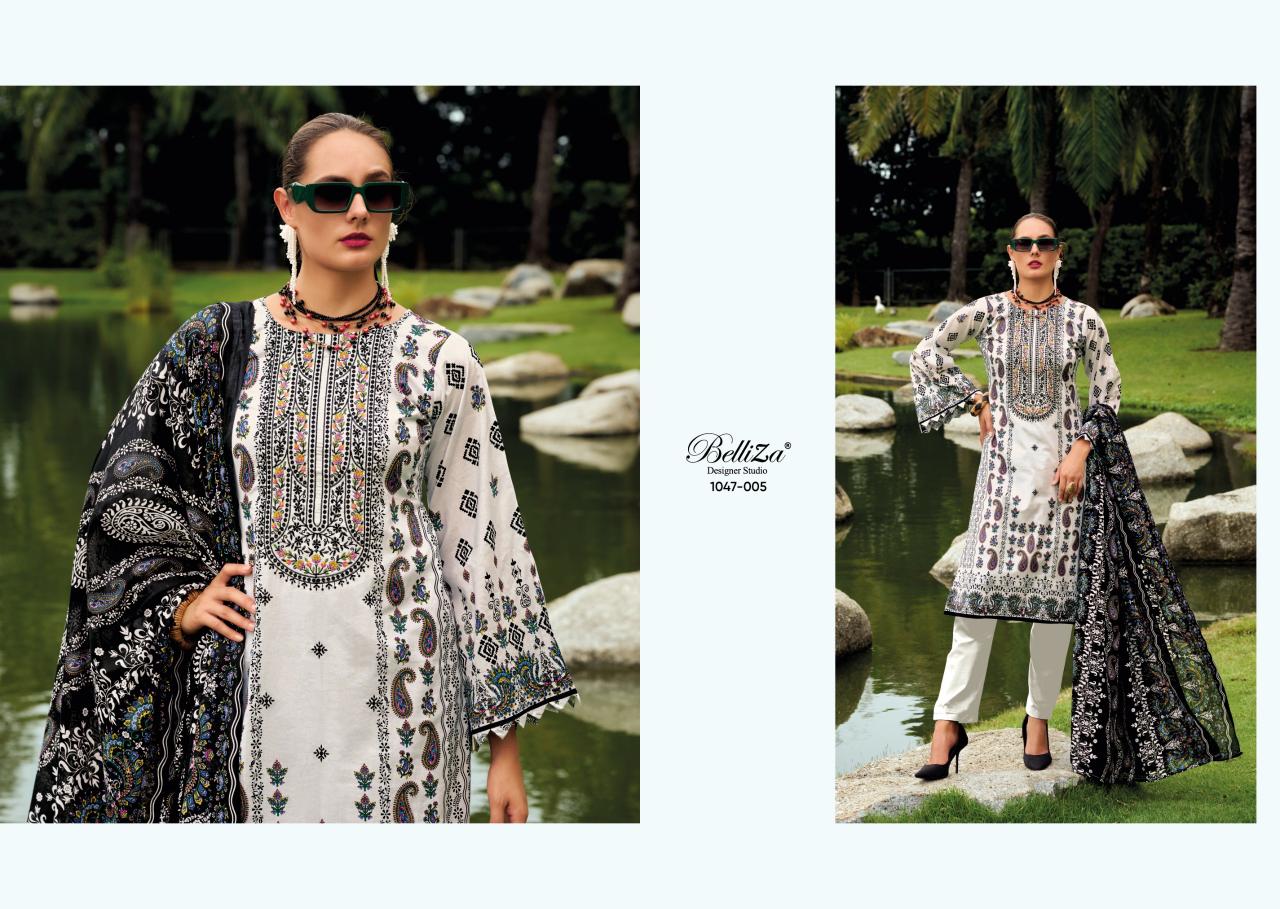 Belliza Naira Vol 108 catalog cotton dress material wholesale market in surat