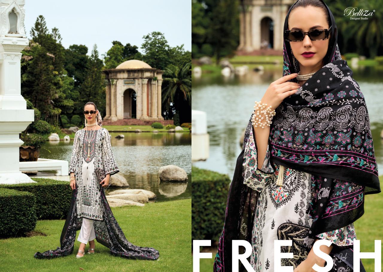 Belliza Naira Vol 108 catalog cotton dress material wholesale market in surat