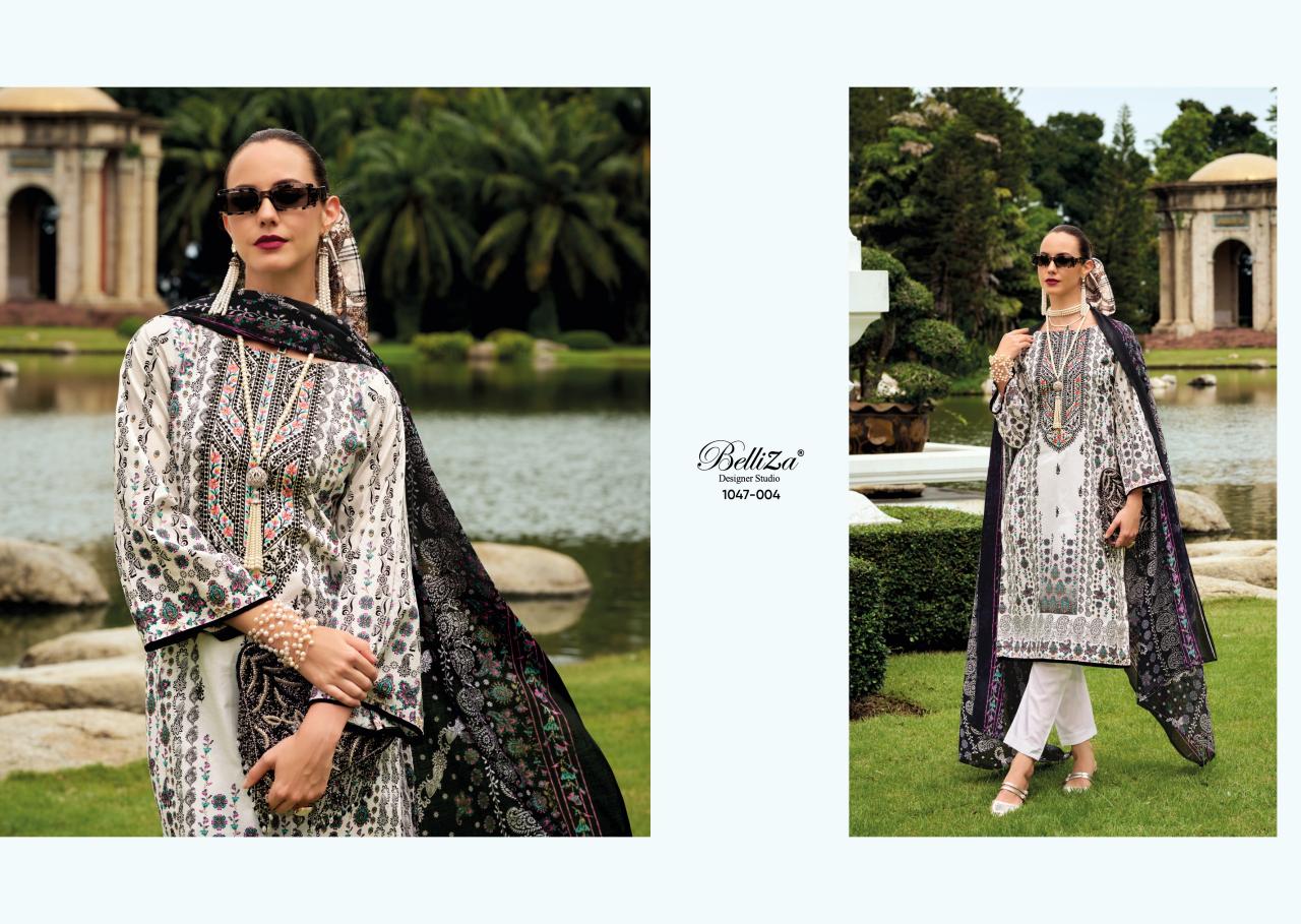 Belliza Naira Vol 108 catalog cotton dress material wholesale market in surat