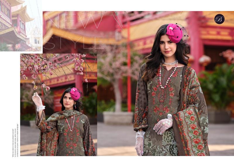 Belliza Naira Vol 109 Catalog dress materials for wholesale for online busibesss