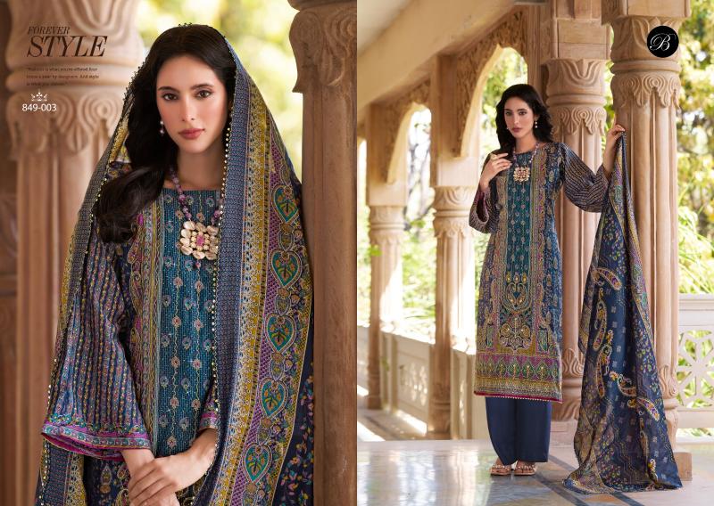 Belliza Nusrat Vol 5 catalog fancy dress material wholesale in mumbai