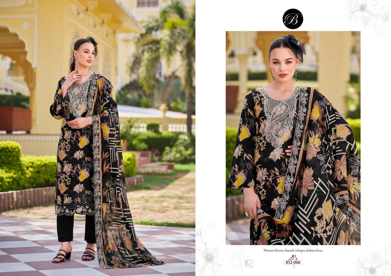 BelliZa Tanaya catalog unstitched wholesale dress material