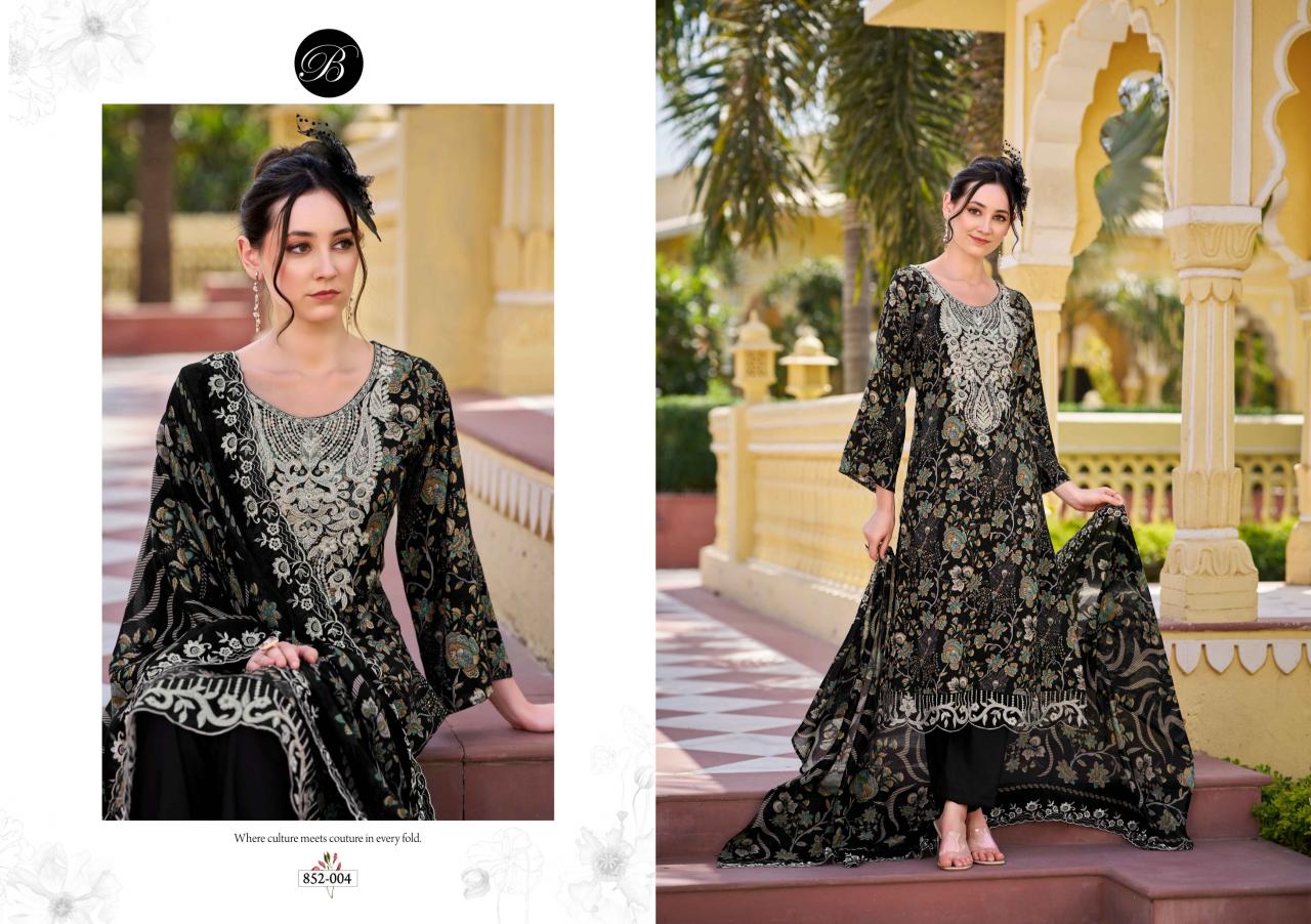BelliZa Tanaya catalog unstitched wholesale dress material