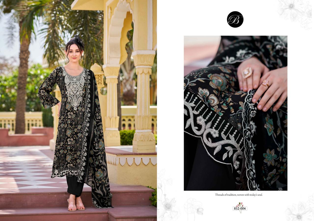 BelliZa Tanaya catalog unstitched wholesale dress material