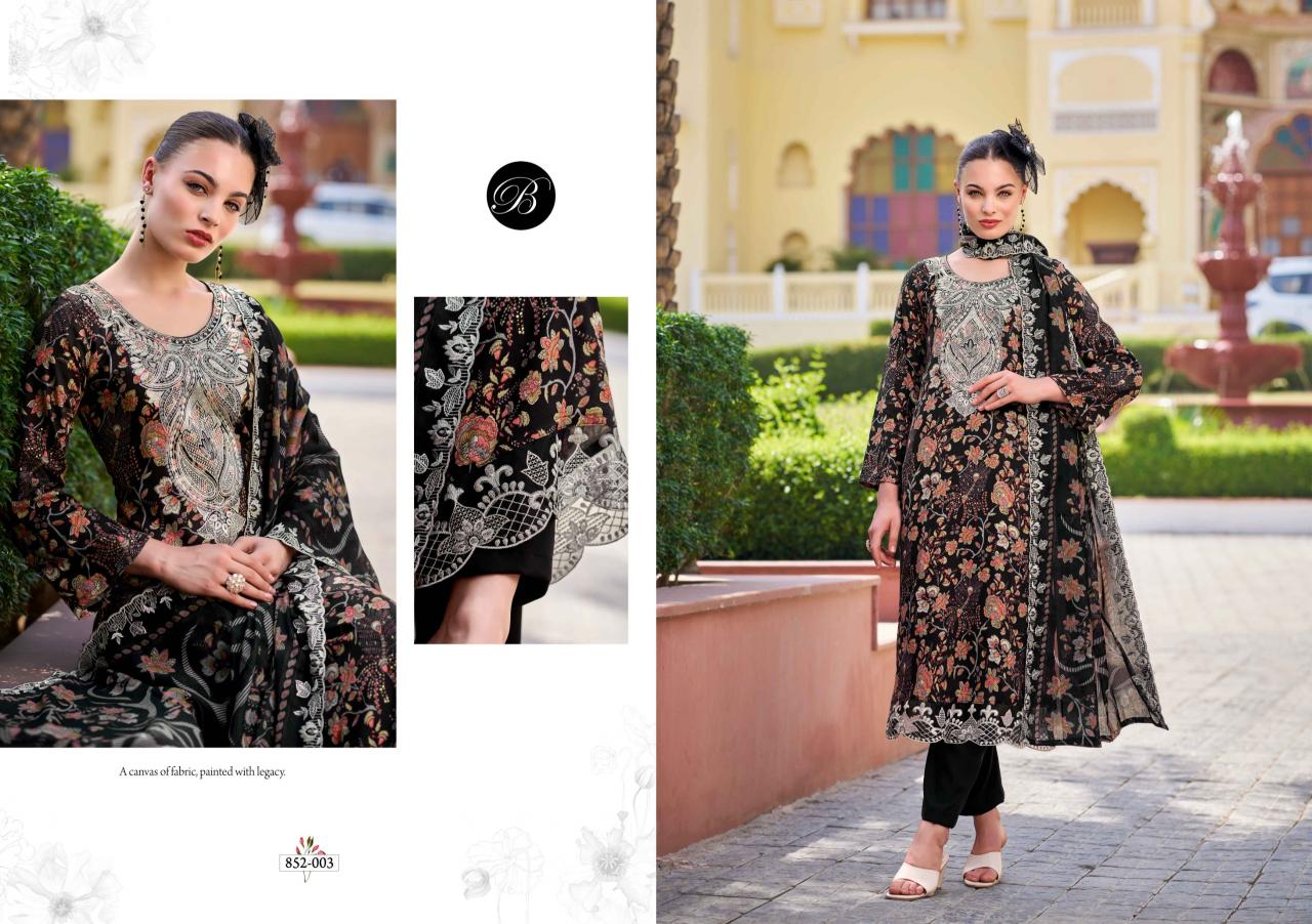 BelliZa Tanaya catalog unstitched wholesale dress material