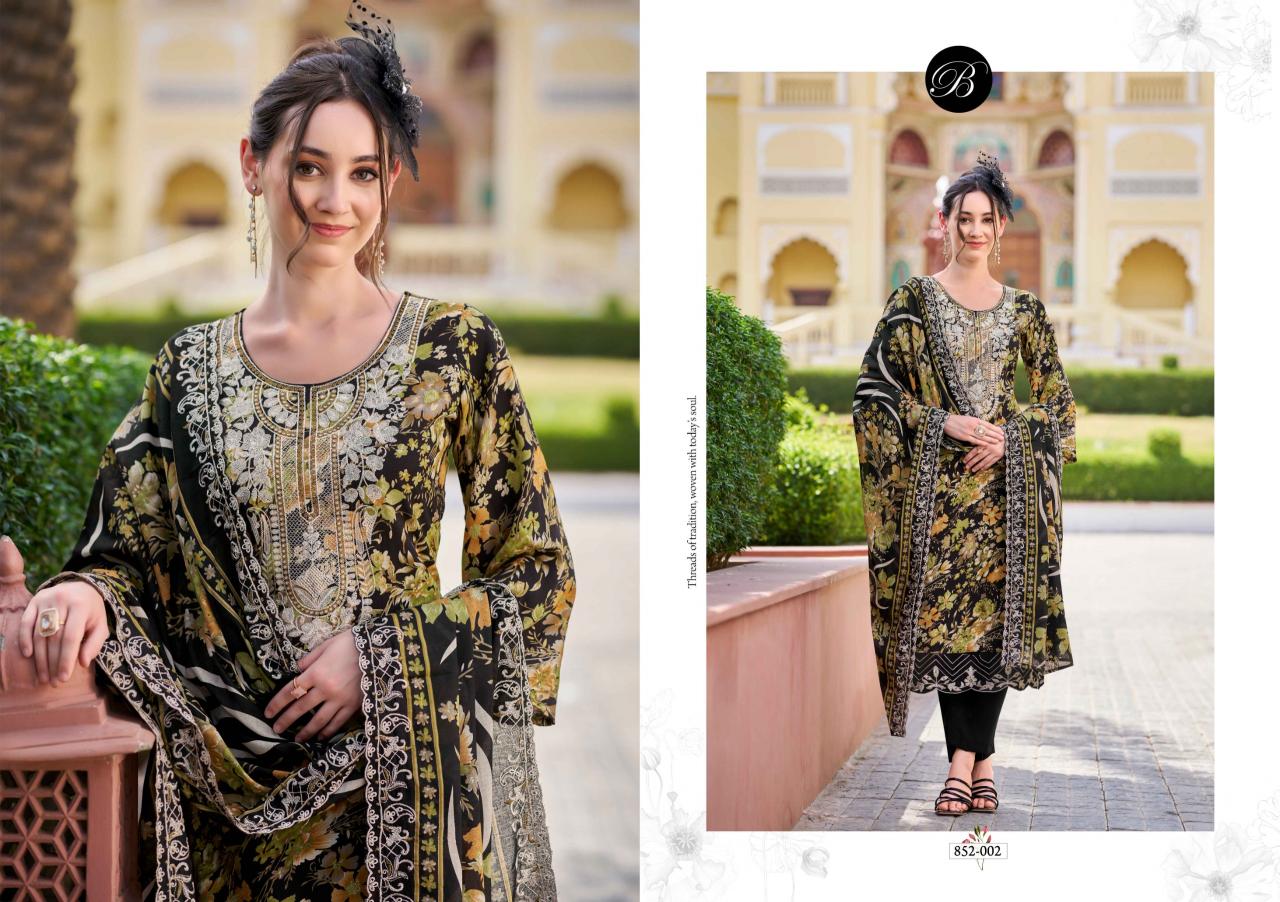BelliZa Tanaya catalog unstitched wholesale dress material