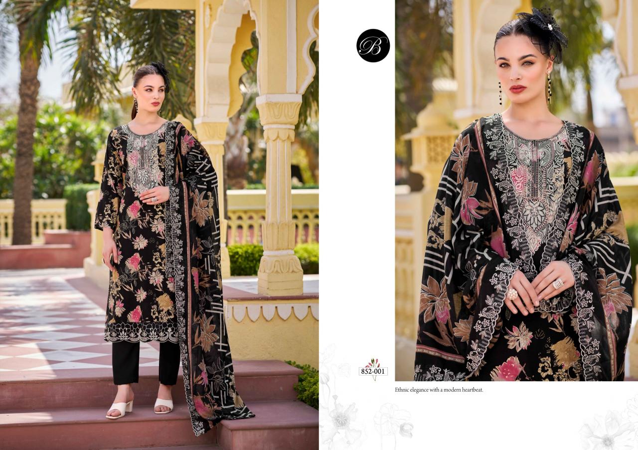 BelliZa Tanaya catalog unstitched wholesale dress material