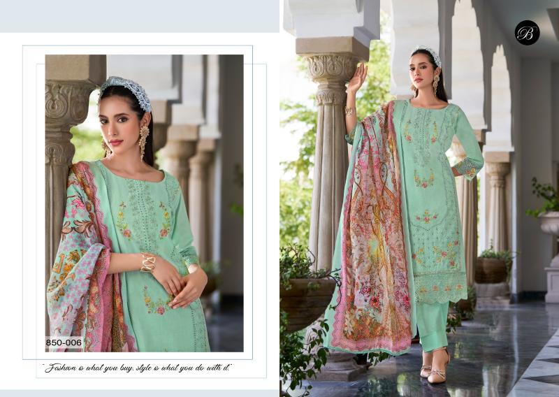 Belliza Zoya vol 2 Catalog cotton dress material wholesaler in delhi