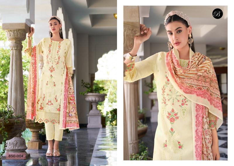 Belliza Zoya vol 2 Catalog cotton dress material wholesaler in delhi