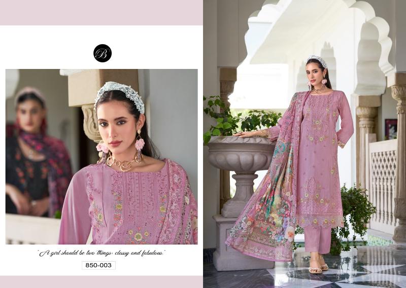 Belliza Zoya vol 2 Catalog cotton dress material wholesaler in delhi