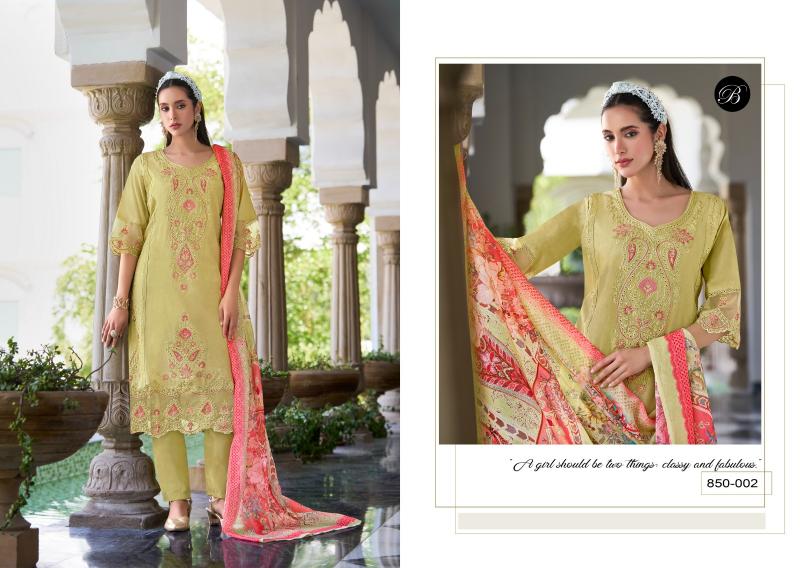 Belliza Zoya vol 2 Catalog cotton dress material wholesaler in delhi