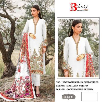Bilqis B 175 Catalog pakistani designer suits 2025