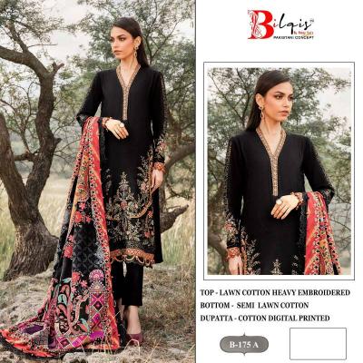 Bilqis B 175 Catalog pakistani designer suits 2025