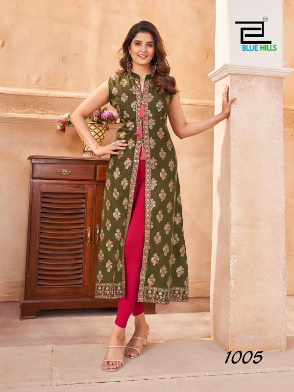 Blue Hills Cat Walk catalog branded kurtis online india