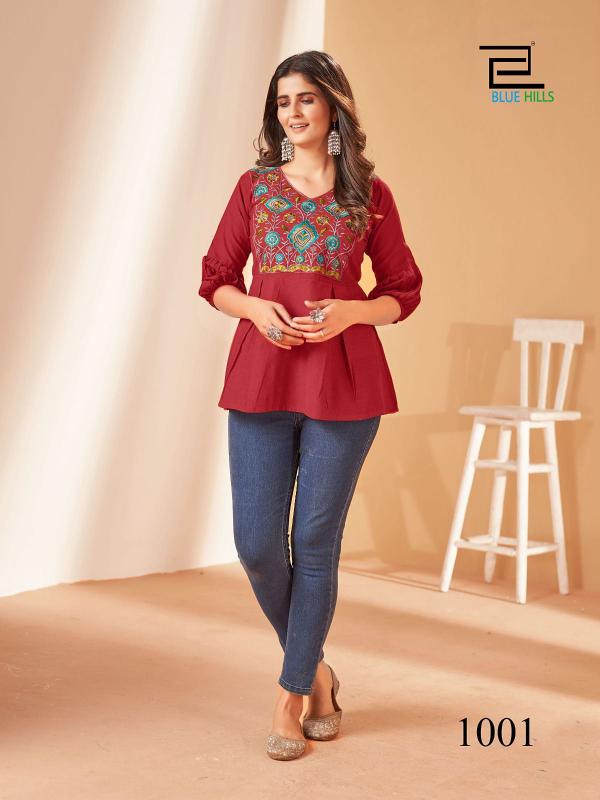 Blue Hills Charmi Catalog tunics kurtis online india