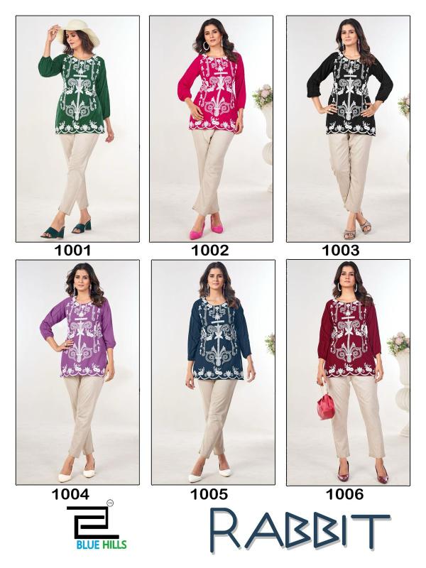 Blue Hills Rabbit catalog indian kurti tunic