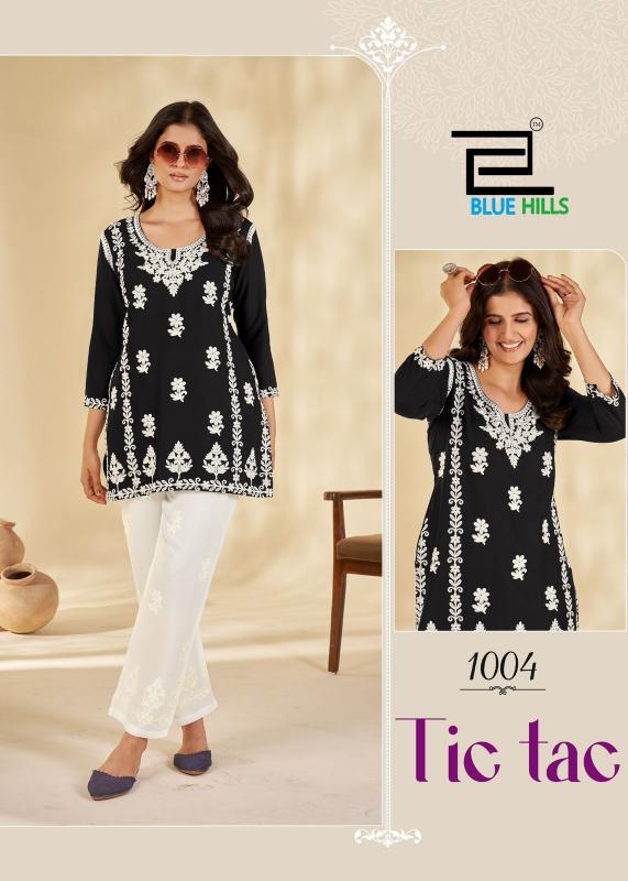 Blue Hills Tic Tac catalog short indian kurtis