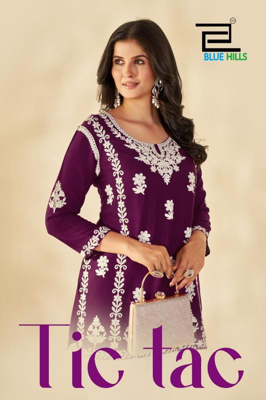 Blue Hills Tic Tac catalog short indian kurtis