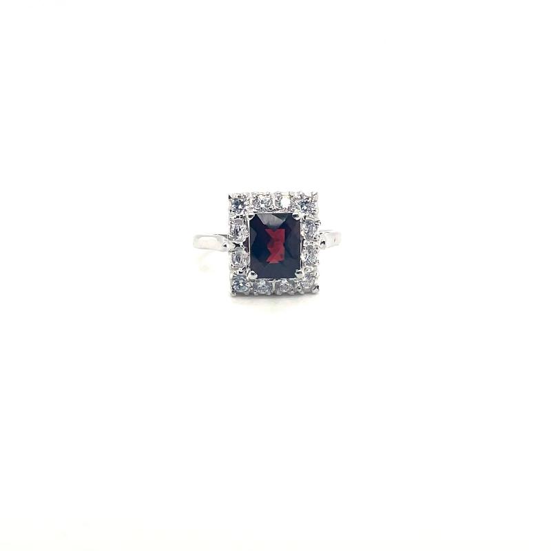 Blue Topaz Ring in 925 Sterling Silver KSR 17423 silver jewellery shopping