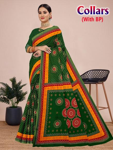 Collars – Cotton Saree - Wholesale Catalog