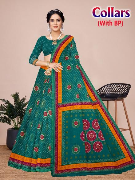 Collars – Cotton Saree - Wholesale Catalog
