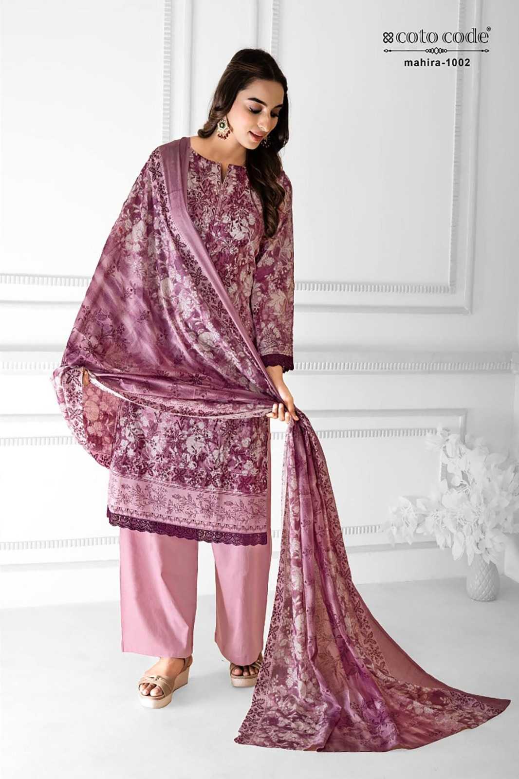 Coto Code Mahira Vol-01 – Karachi Dress Material - Wholesale Catalog