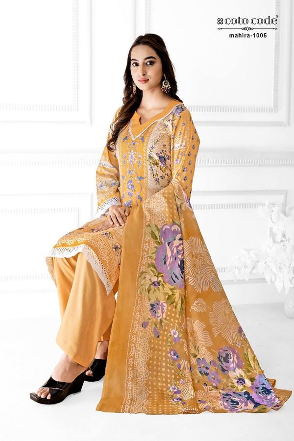 Coto Code Mahira Vol-01 – Karachi Dress Material - Wholesale Catalog