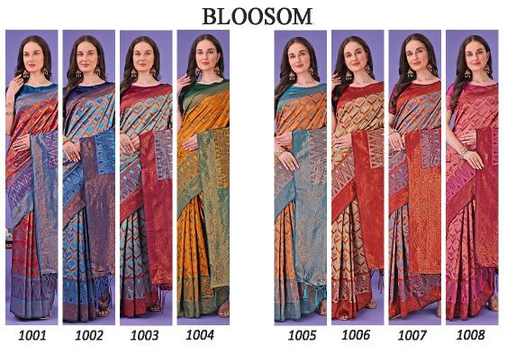 Dazira Blossom catalog silk sarees in hyderabad india