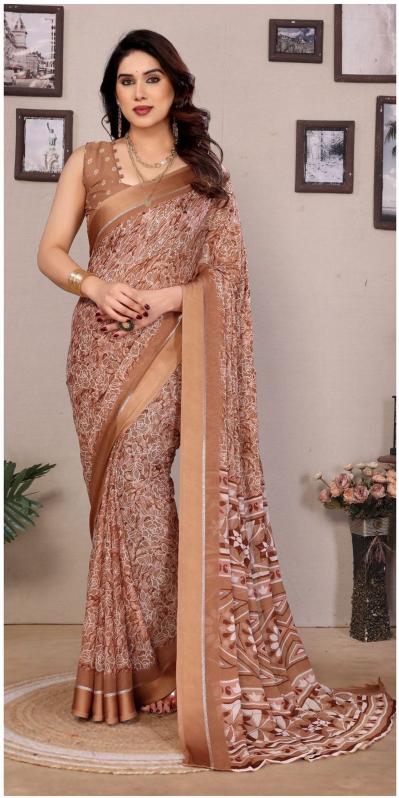 Dazira Bright Georgette vol 3 catalog top 10 saree manufacturer in surat