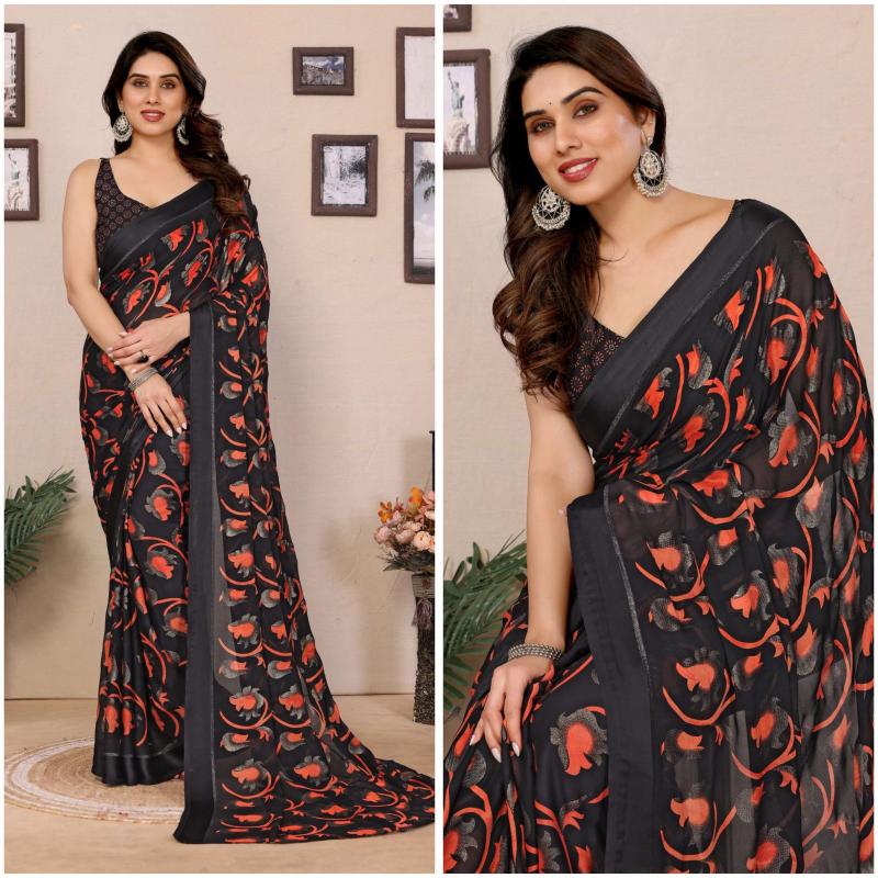 Dazira Bright Georgette vol 3 catalog top 10 saree manufacturer in surat