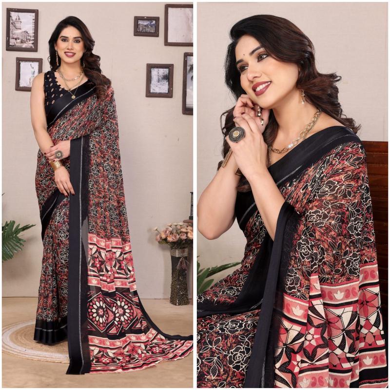 Dazira Bright Georgette vol 3 catalog top 10 saree manufacturer in surat