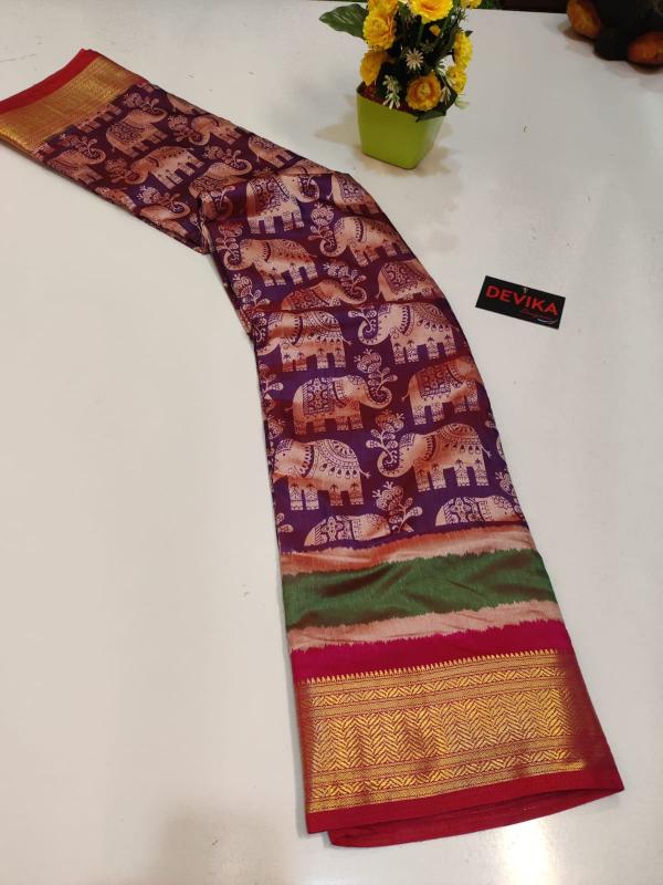Dazira devika catalog pure silk sarees surat