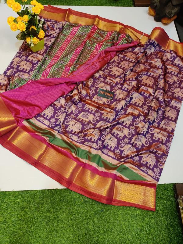 Dazira devika catalog pure silk sarees surat