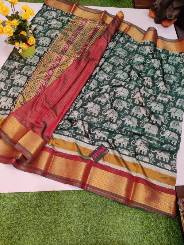 Dazira devika catalog pure silk sarees surat
