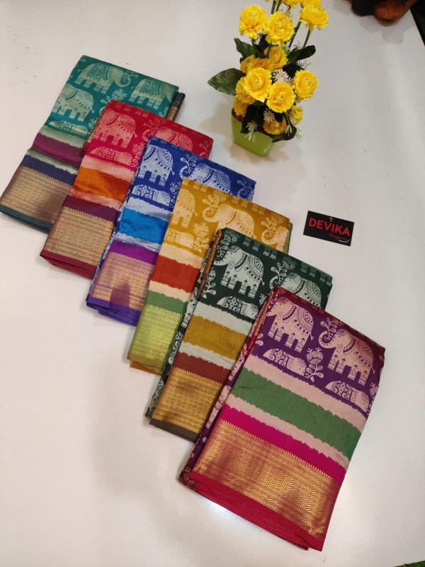 Dazira devika catalog pure silk sarees surat