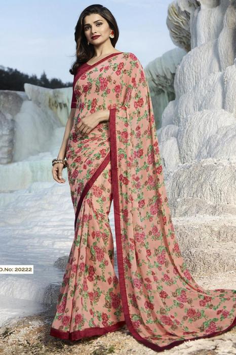 Dazira Georgette catalog georgette sarees in surat